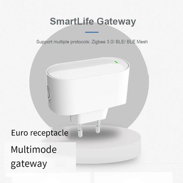 tuya smartlife multi protocol gateway zigbee 3.0 + for + ble mesh hub wi fi works alexa/google home eu plug devices tuya smartlife multi protocol gateway zigbee 3.0 + for + ble mesh hub wi fi works alexa/google home eu plug devices
