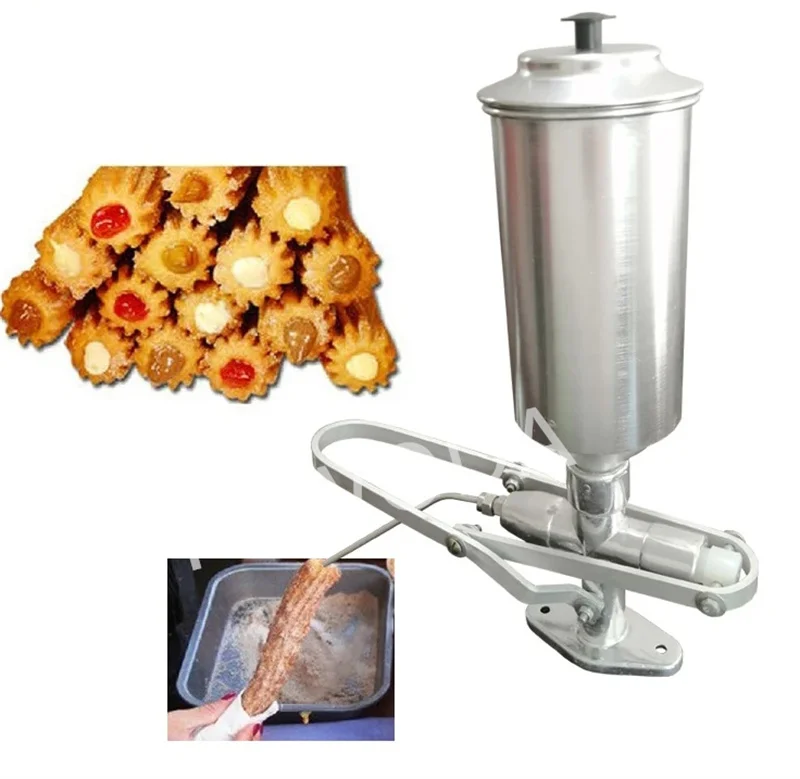 manual cream stuffer machine churros filler commercial cream jam filling machine for kitchens 1.8l spanish churro filling maker manual cream stuffer machine churros filler commercial cream jam filling machine for kitchens 1.8l spanish churro filling maker